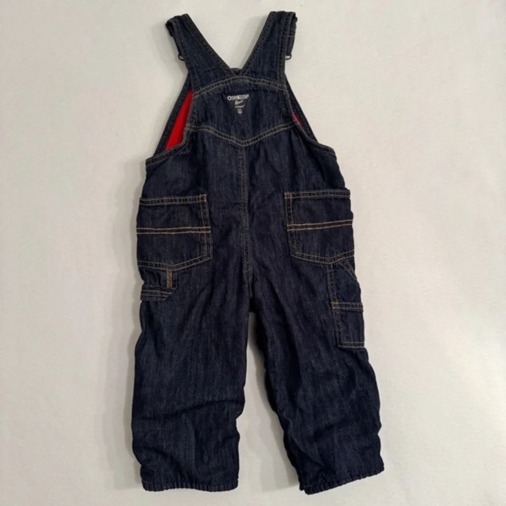 OshKosh B'gosh Kids Denim Overalls -‎ Blue